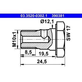 ATE Tronillo hueco 03.3520-0302.1