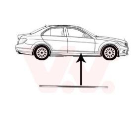 VAN WEZEL Baguette et bande protectrice, porte 3091424
