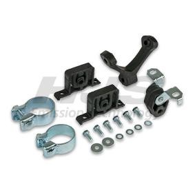 HJS Kit d'assemblage, système d'échappement avec colliers 82 11 4519