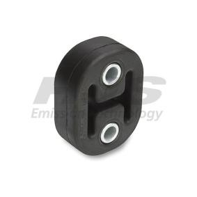 HJS Holding Bracket, silencer EPDM (ethylene propylene diene Monomer (M-class) rubber), with sleeve 83 42 7766
