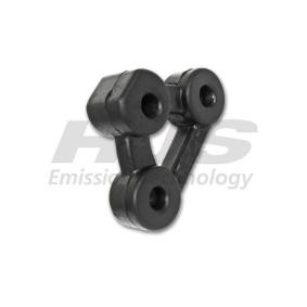 HJS Support, silencieux Caoutchouc 83 43 7869