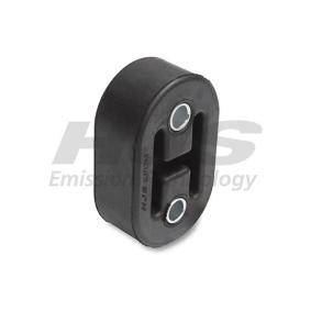 HJS Holding Bracket, silencer EPDM (ethylene propylene diene Monomer (M-class) rubber), with sleeve 83 45 7663