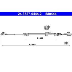 ATE Handbremsseil 24.3727-0444.2