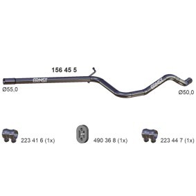 ERNST Tubo de escape 156455
