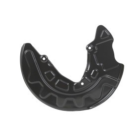 ABAKUS Ankerblech Vorderachse links, schwarz 131-07-139