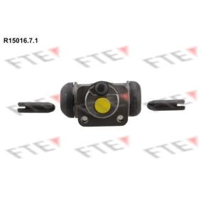 FTE Wielremcilinder 15,9 mm, Achteras 9210023