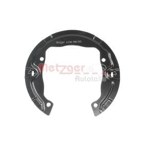 METZGER Bremsträgerplatte 6117095
