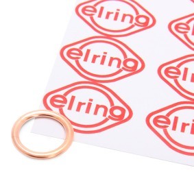 ELRING Dichtring 16 x 2 mm, C-Form, Kupfer, DIN/ISO 7603 813.052