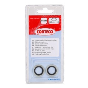 CORTECO Anillo de junta, tapón roscado de vaciado de aceite 006339S