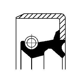 CORTECO Keerring, wielnaaf 12015943B