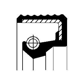 CORTECO Shaft Seal, wheel hub 12017299B