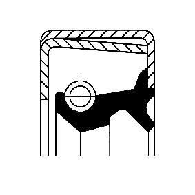 Купить CORTECO Уплотняющее кольцо, ступица колеса 19015047B