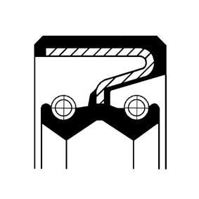 CORTECO Akseltetningsring, fordelingsgirkasse 19027897B