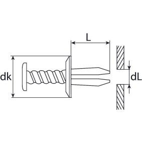 SWGAutomotive Clip, trim / protective strip 50080480