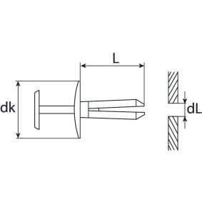 SWGAutomotive Clip, Fregio / Modanatura protettiva 50090980