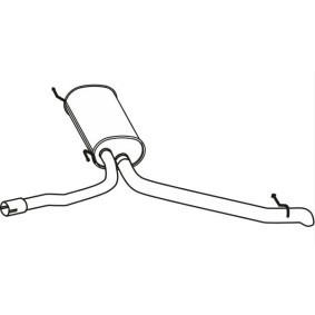 VEGAZ Silencieux arrière SKS-169