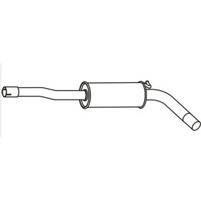 VEGAZ Silenciador delantero SKS-175