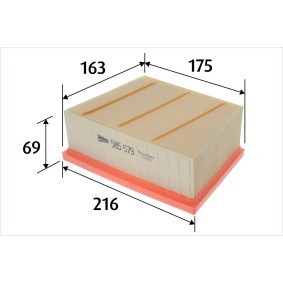 VALEO Luftfilter 585579