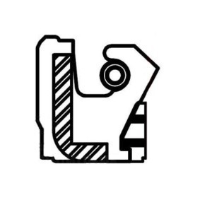 CORTECO Retén, servobomba 19019827B