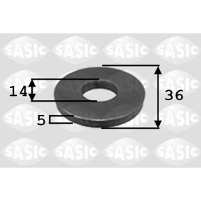 SASIC Arandela, cigüeñal polea 8700014