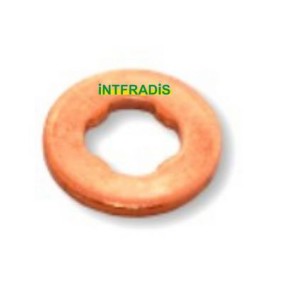 INTFRADIS Retentor, suporte de injector Cobre, 7,7mm 10149BL