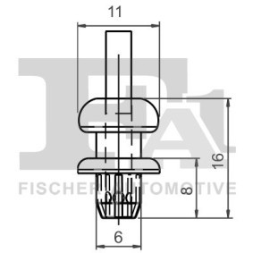 FA1 Clip, enjoliveur 21-20013.5