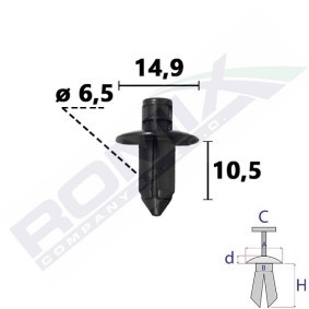 ROMIX Clip, enjoliveur C70860
