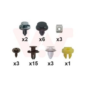VAN WEZEL Kit de montaje, guardabarros 3336796