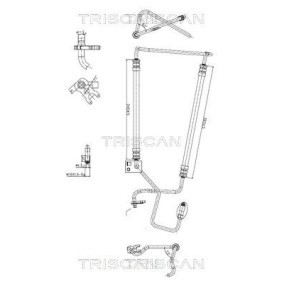 TRISCAN Hydraulic Hose, steering system 8516 28006
