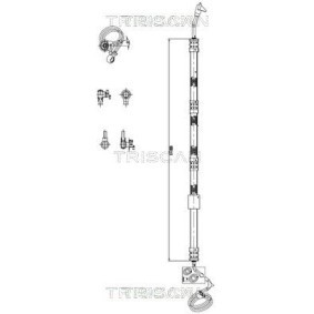 TRISCAN Stuurbekrachtiging slang 8516 29038