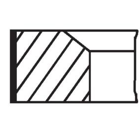 MAHLE Zuigerveerset 007 20 N0