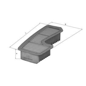 MAHLE Filtro de aire LX 1936