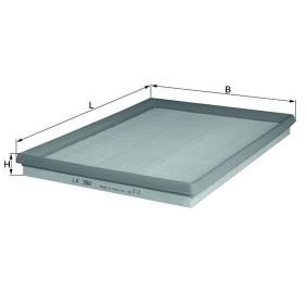 MAHLE Filtro de ar LX 390