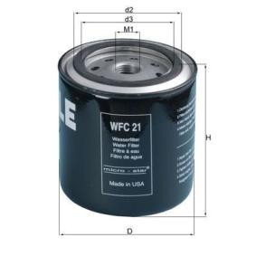 MAHLE Filtre de liquide de refroidissement WFC 21