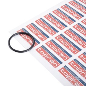 TOPRAN Dichtung, Thermostat NBR (Nitril-Butadien-Kautschuk) 100 618