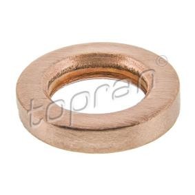 TOPRAN Protección térmica, sistema inyección 107 501