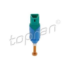 TOPRAN Kontakt, koblingsbetjening (fartpilot) 207 436