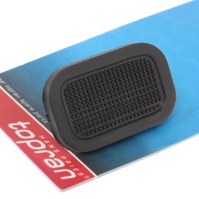 TOPRAN Revêtement de pédale, pédale de frein Revêtement de la pédale en caoutchouc 302 745