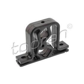 TOPRAN Support, silencieux Caoutchouc 500 172