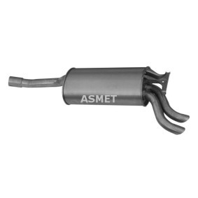 ASMET Rear silencer 01.050