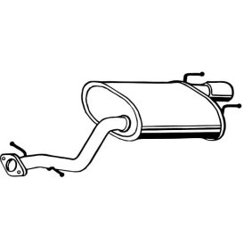 Spletna trgovina z VEGAZ Zadnji glusnik TS-323