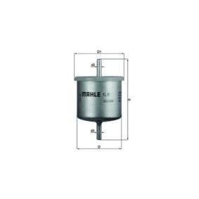 MAHLE Kraftstofffilter KL 61