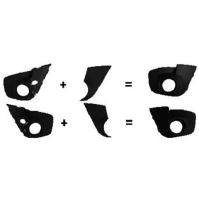 DIEDERICHS Blende, Nebelscheinwerfer 4481048