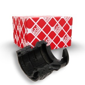 FEBI BILSTEIN Stabigummis Vorderachse, Vorderachse unten, Vorderachse oben, Gummi 31345