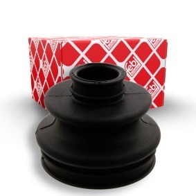 FEBI BILSTEIN Achsmanschette radseitig, Hinterachse links, Hinterachse rechts, 69mm, Gummi 34943