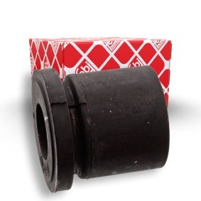 FEBI BILSTEIN Bussning, bladfjäder Bakaxel vänster, Nedre, Bakaxel höger 42528