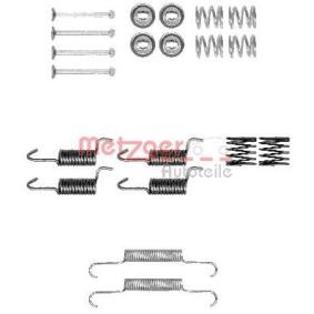 METZGER Kit d'accessoires, mâchoires de frein de stationnement 105-0010