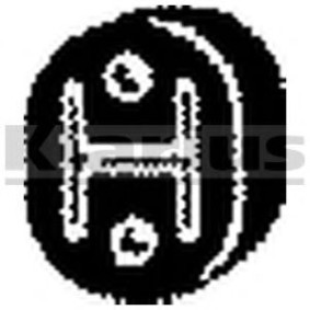 VEGAZ Holding Bracket, silencer EPDM (ethylene propylene diene Monomer (M-class) rubber) DG-118