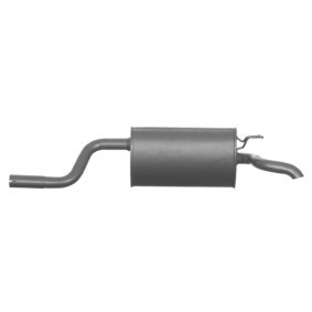 VEGAZ Silenziatore centrale / posteriore FTS-334