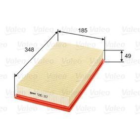 Spletna trgovina z VALEO Zracni filter 585217